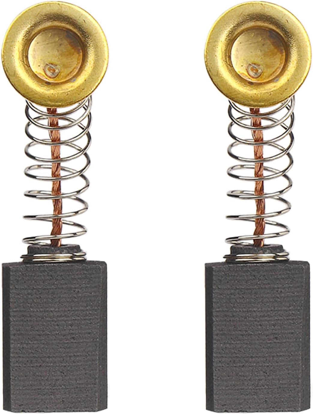 6 Pack 126984 Carbon Brush with Spring for Miller Welder Arc Welding Equipment Replacement Parts