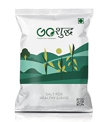 Goshudh Salt/Namak For Lungs|900 GM|Low Sodium & Low Iodine|For Respiratory Patients Special Purity Salt (900 g)