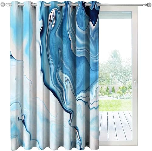 Miniatura 8 de Cortinas opacas con vista a la playa para Habitacion Beach Photography Cortinas y cortinas para habitación de niños, 1 panel, 40 pulgadas de ancho x