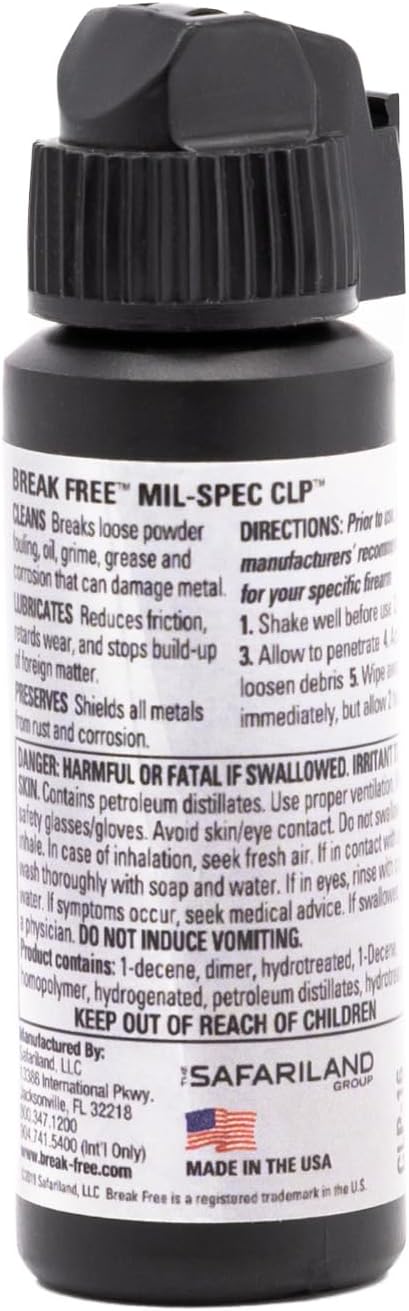 Break Free CLP Cleaner Lubricant and Preservative Gun Cleaner, Synthetic Oil, 68 fluid ounces