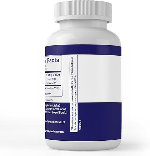 Miniatura 2 de Pure Original Ingredients Bicarbonato de sodio (100 cápsulas) siempre puro