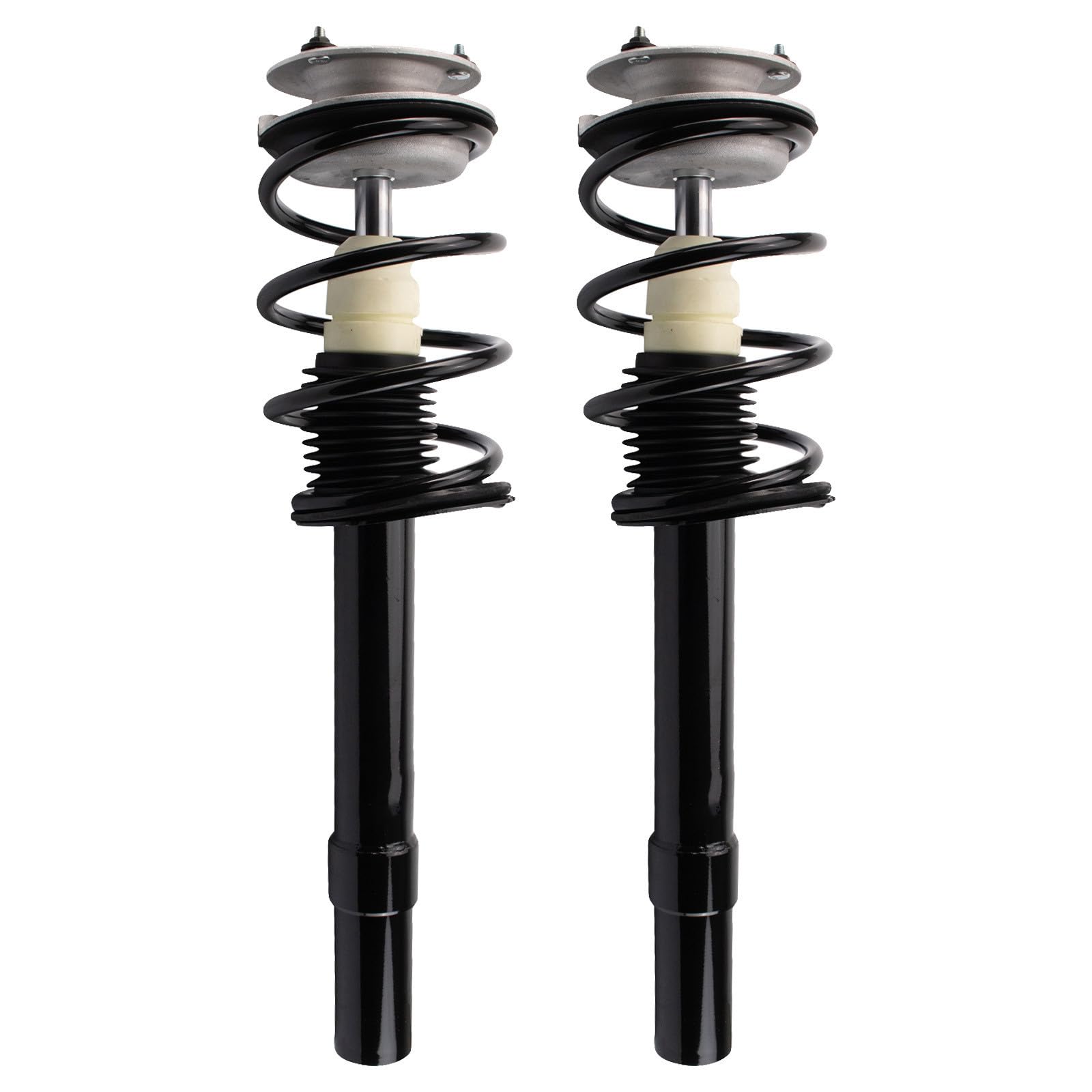 TRQ Front Driver and Passenger Side Strut and Spring Assembly Set