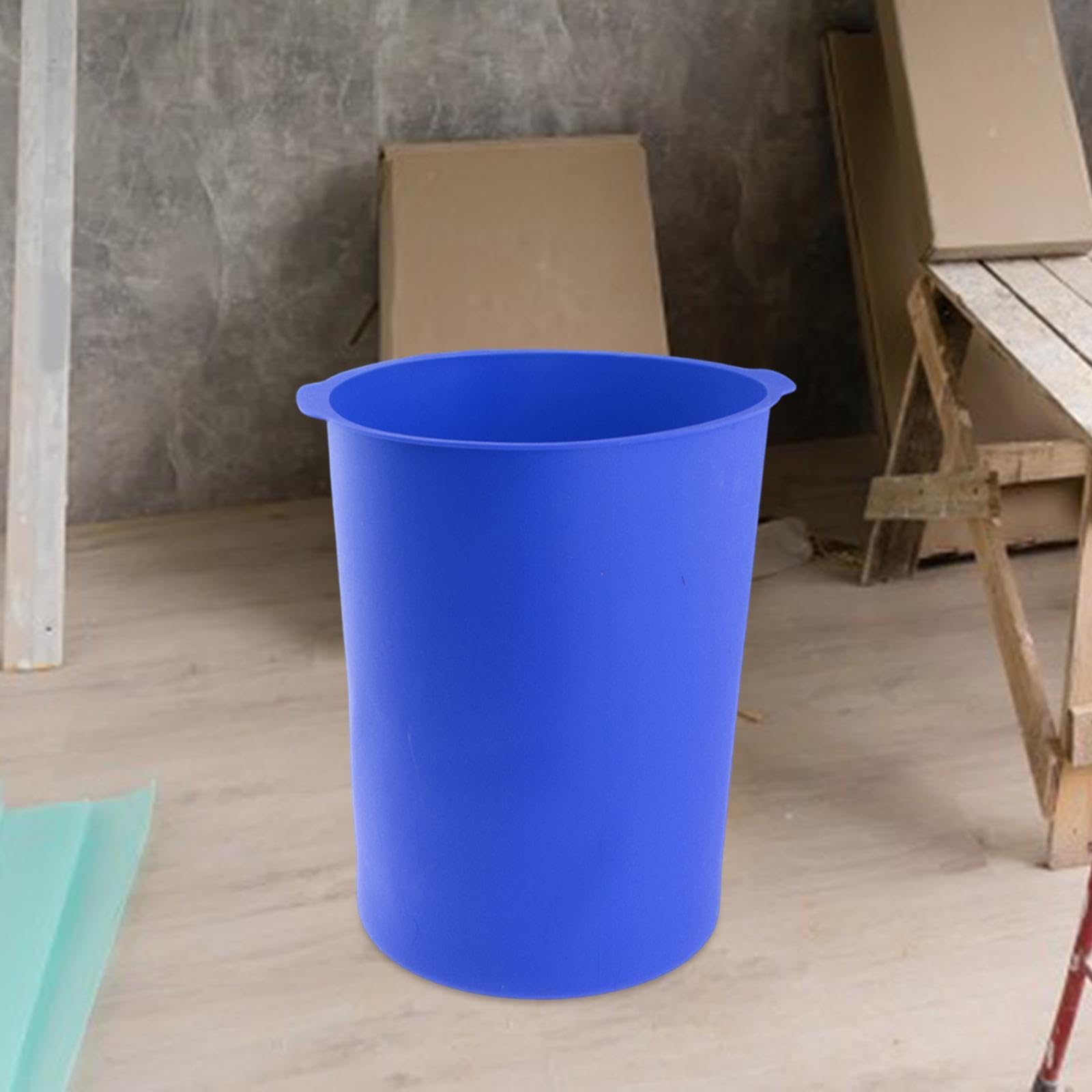 Qianly Revestimiento para Cubeta de Mezcla de Cemento con Material de Goma Resistente para Mezclar Mortero Pintura y Grout Fácil de Instalar y Retirar