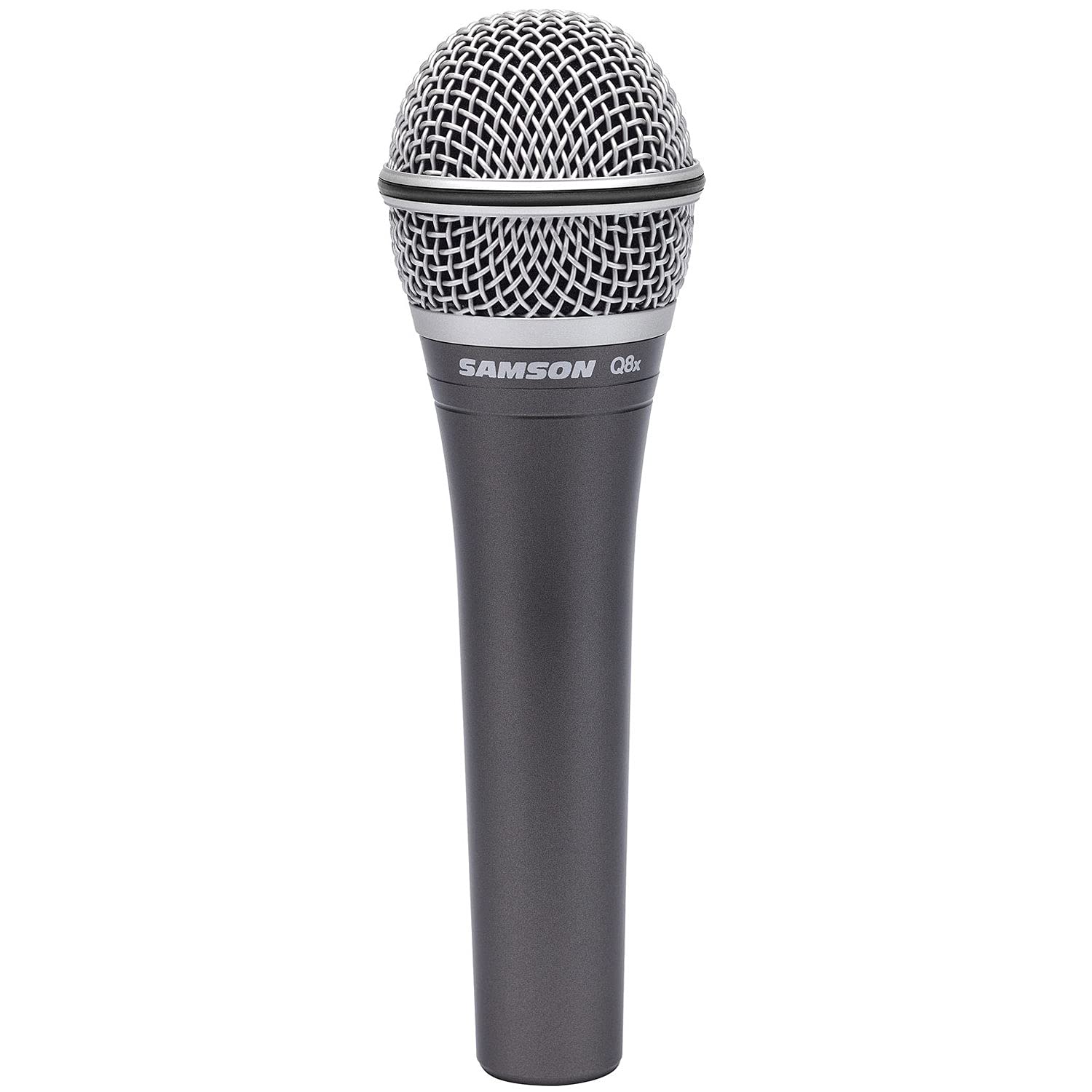 SAMSON Q8x Dynamic Supercardiod - Microfono palmare in schiuma, con base treppiede, cavo microfono, panno