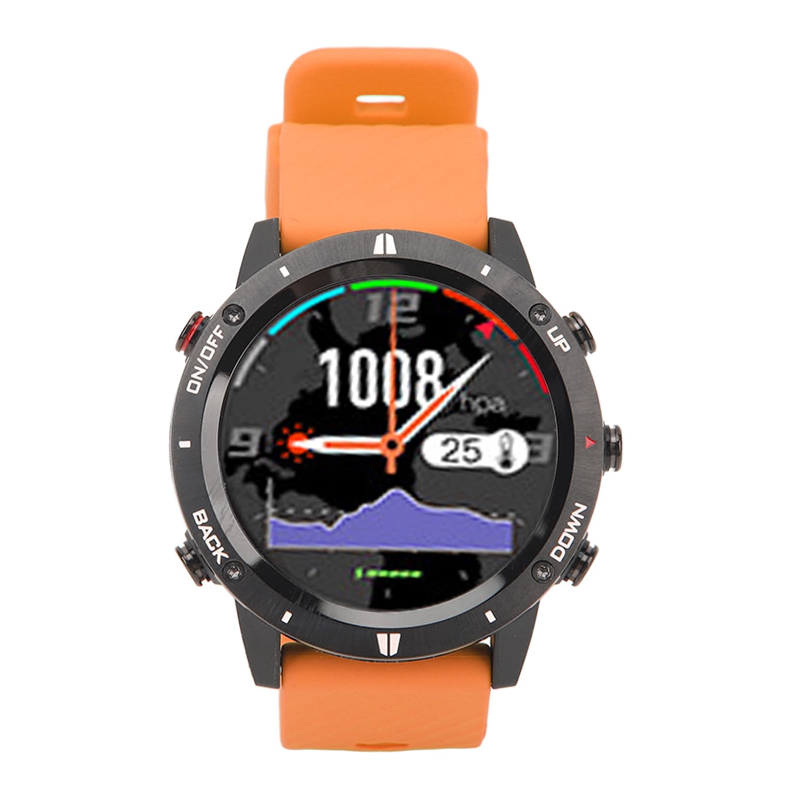 Haofy Orologio Sportivo Intelligente, Orologio Intelligente GPS BDS 1.28 da 400 mAh con Touch Screen per la Casa (#4)