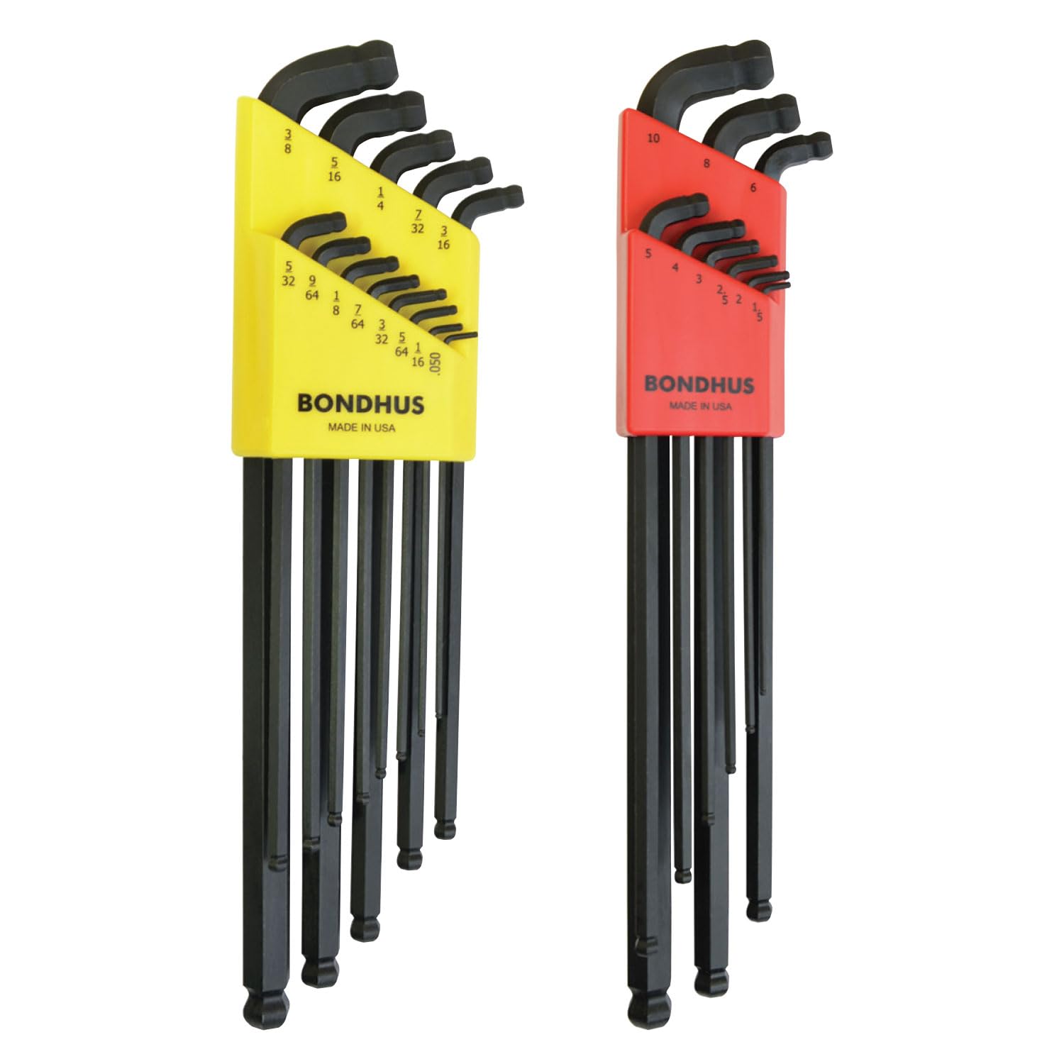 Bondhus BND27098 Stubby Double Ball l-Wrench Combination Set'