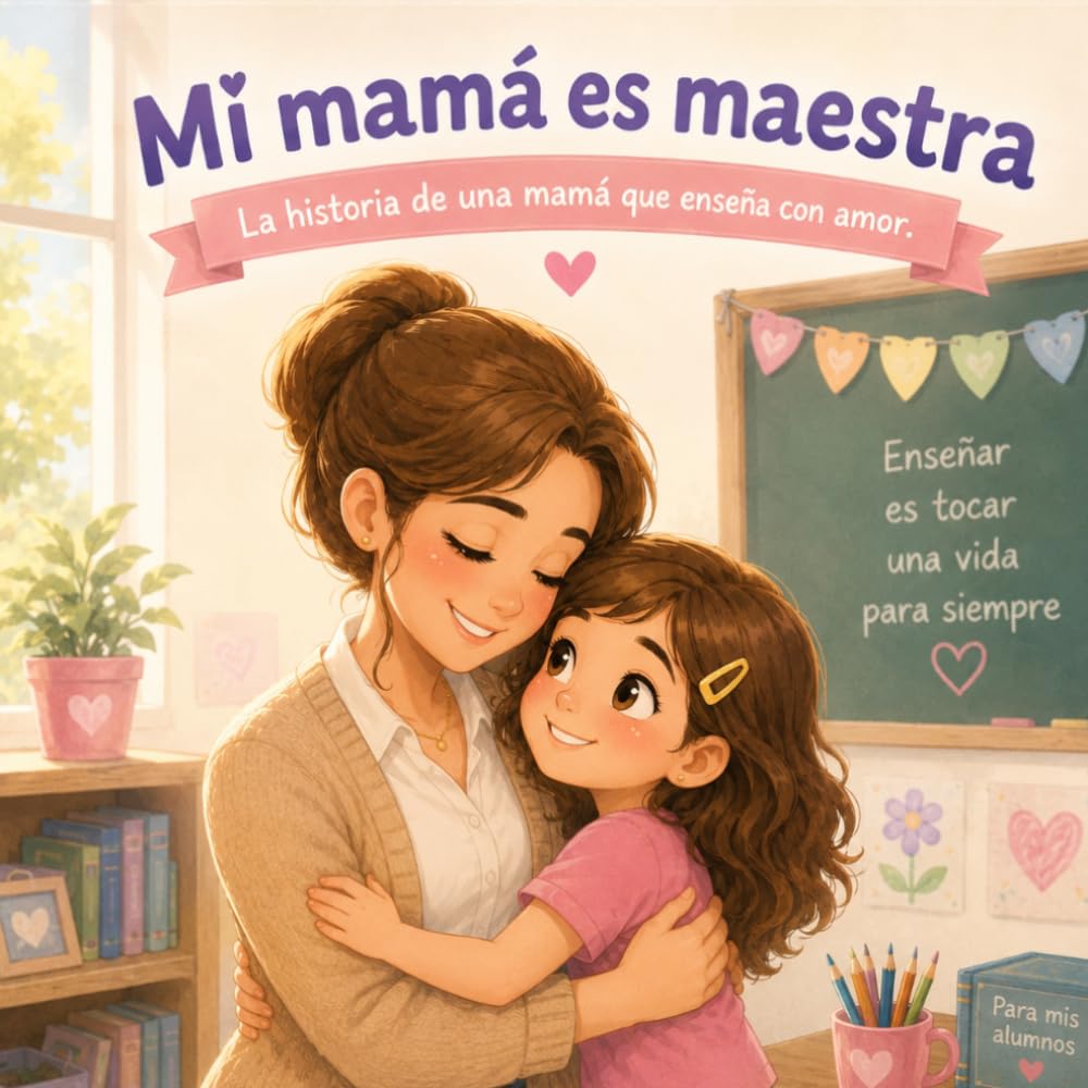 Mi mamá es maestra: La historia de una mamá que enseña con amor (Mamás increíbles)