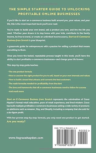 Start An E-Commerce Business From Scratch: The Simple Starter Guide To Unlocking Profitable Online Businesses #TOP1