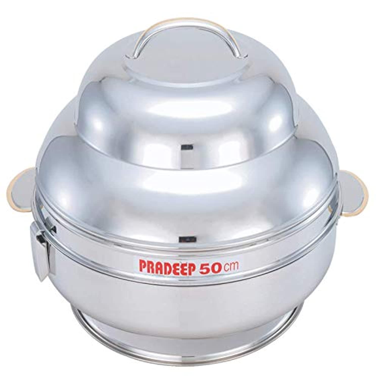 Pradeep Sultan Hot Pot, Silver - 30cm