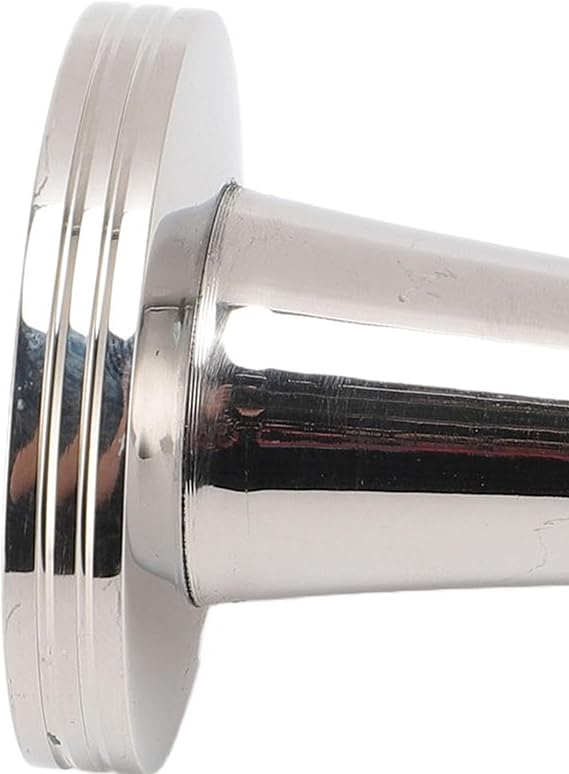 Coffee Tamper Stainless Steel Capsule Press Tool for Achieving Even Coffee Pressing Process, for Capsule Lovers At Home or Office (Large, Flat Bottom)