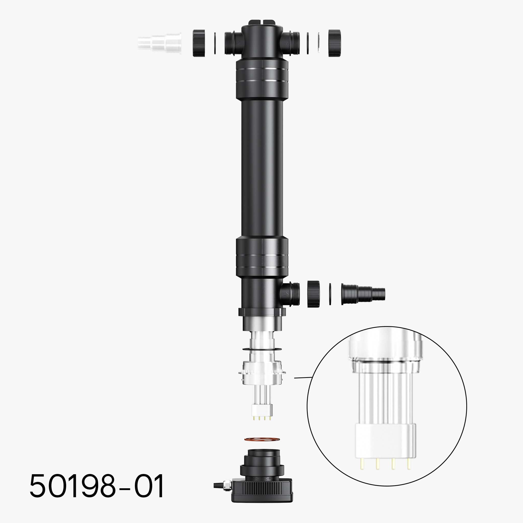 SunSun CUV-6110 Tubo lámpara UV-C 55W para Filtro luz UVC clarificador estanques Repuesto Recambio