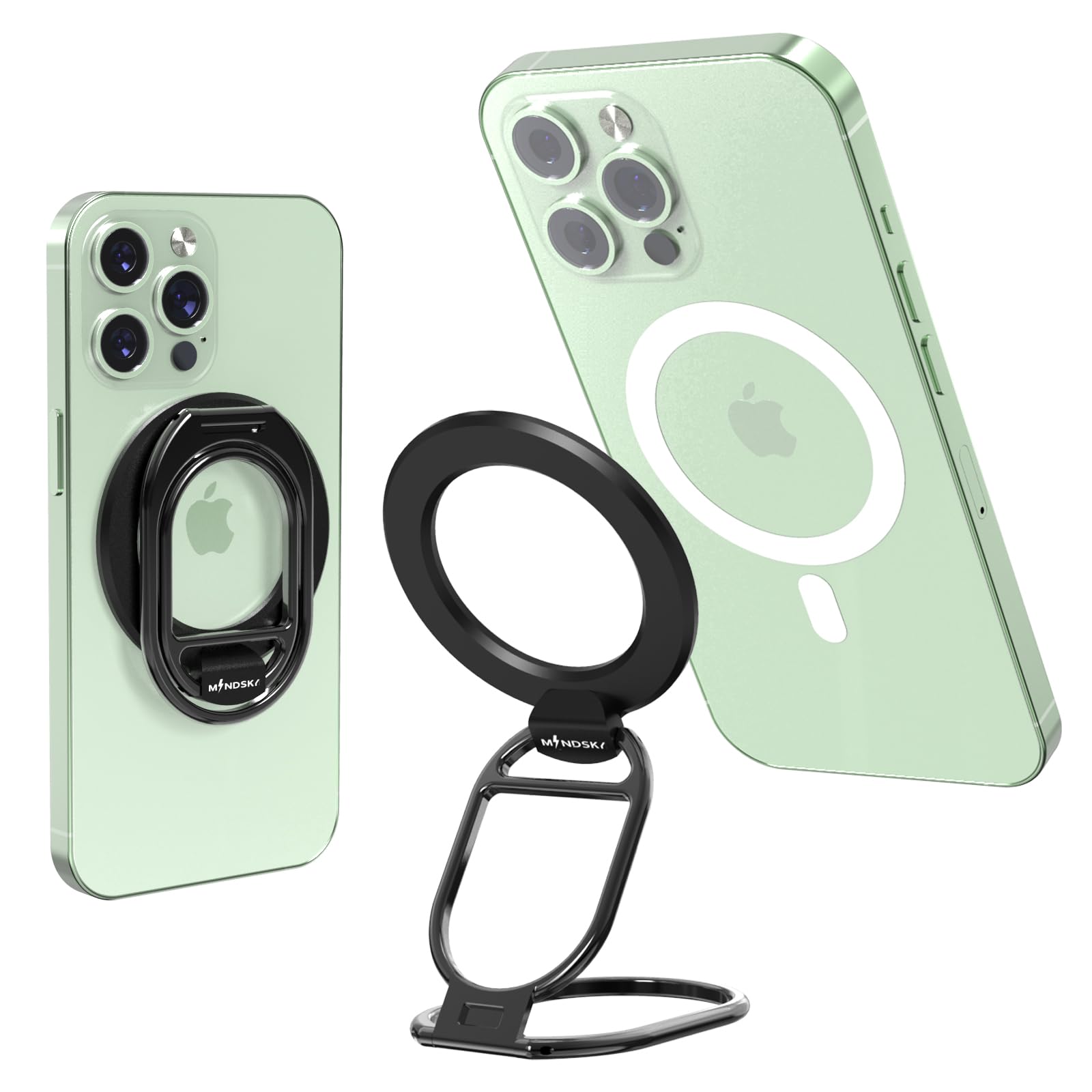 Supporto Magsafe Supporto Magnetico A Collo D'oca Per Telefono Per IPhone 14, 13 Supporto Magnetico Cellulare - Foto 2