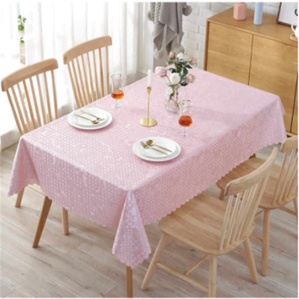 JUNJUN Waterproof Tablecloths Printing Table Cloth Pvc Background Cloth Plastic Table Cloth Home Decor Manteles De Mesa 47inch Round 120cm