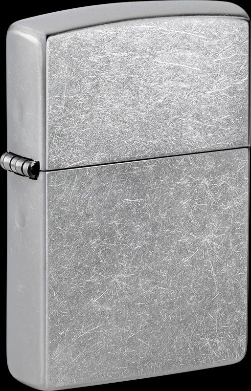 Zippo Stainless Steel Classic Street Chrome, Silver, Pocket