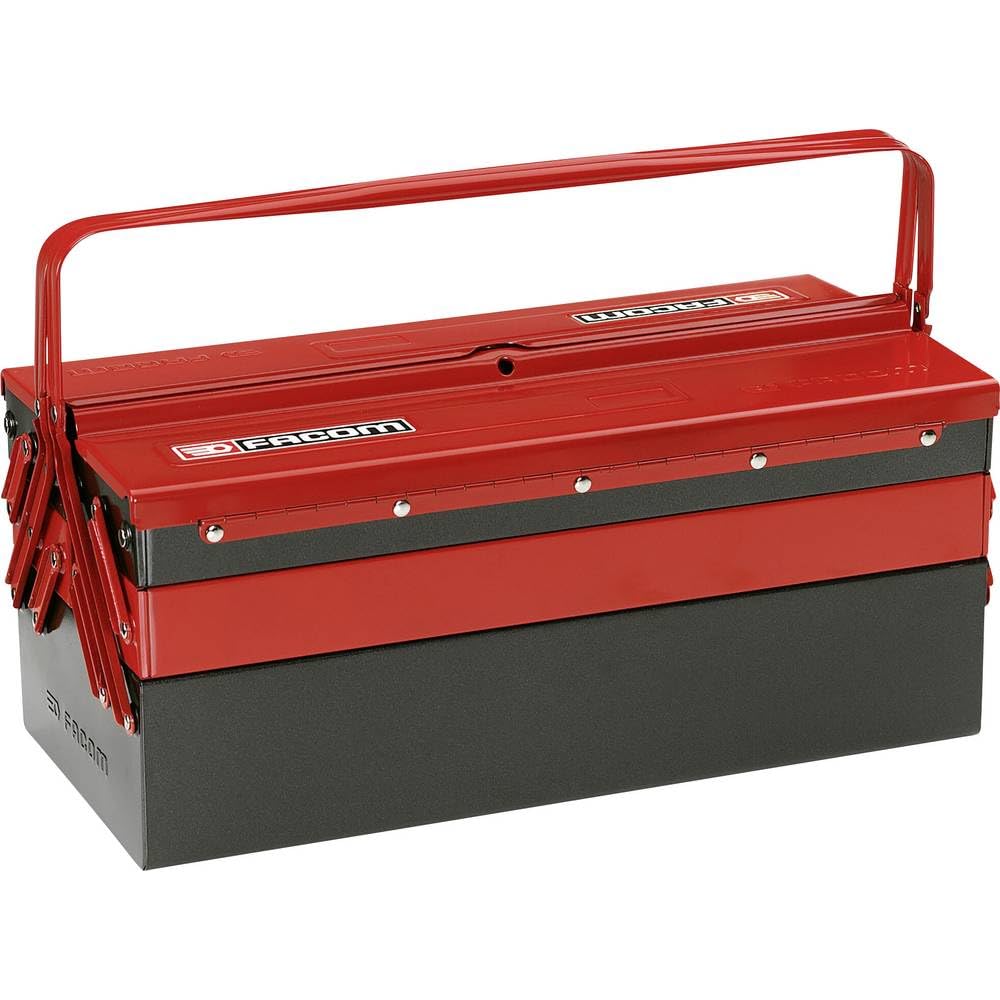 Facom - CAJA METALICA 5 COMPARTIMIENTOS | Facom - Caja de herramientas de metal - 5 compartimentos