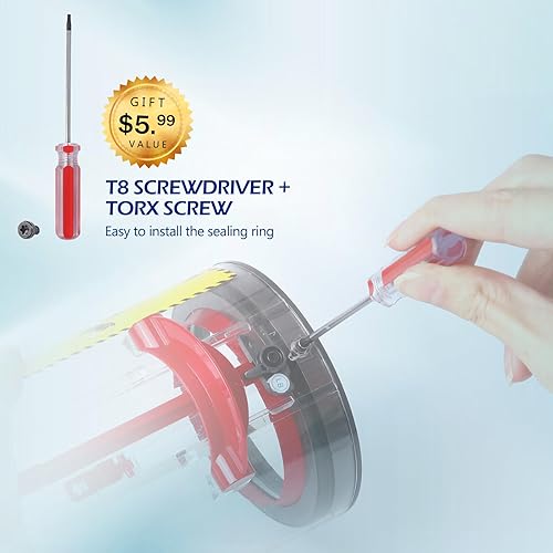 Miniatura 7 de Anillo de sellado de cubo de polvo mejorado compatible con aspiradora Dyson V11 V15 Gen5 SV14 SV15 SV22, anillo de sellado de contenedor de repuesto