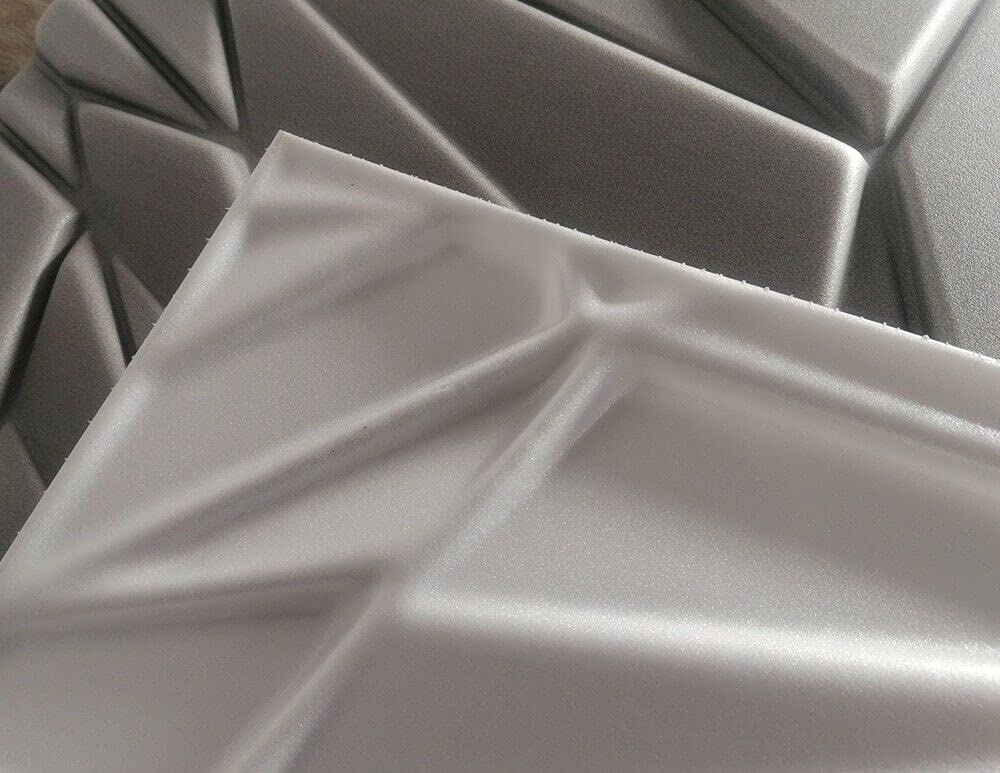 DECCART - Panele ścienne 100x50 cm - Panele ścienne - Panele - Okładziny ścienne wewnętrzne, okładziny sufitowe, Panel styropianowy, panele ścienne 3D, imitacja kamienia - Rock Grey - 5 sztuk (5 m²)