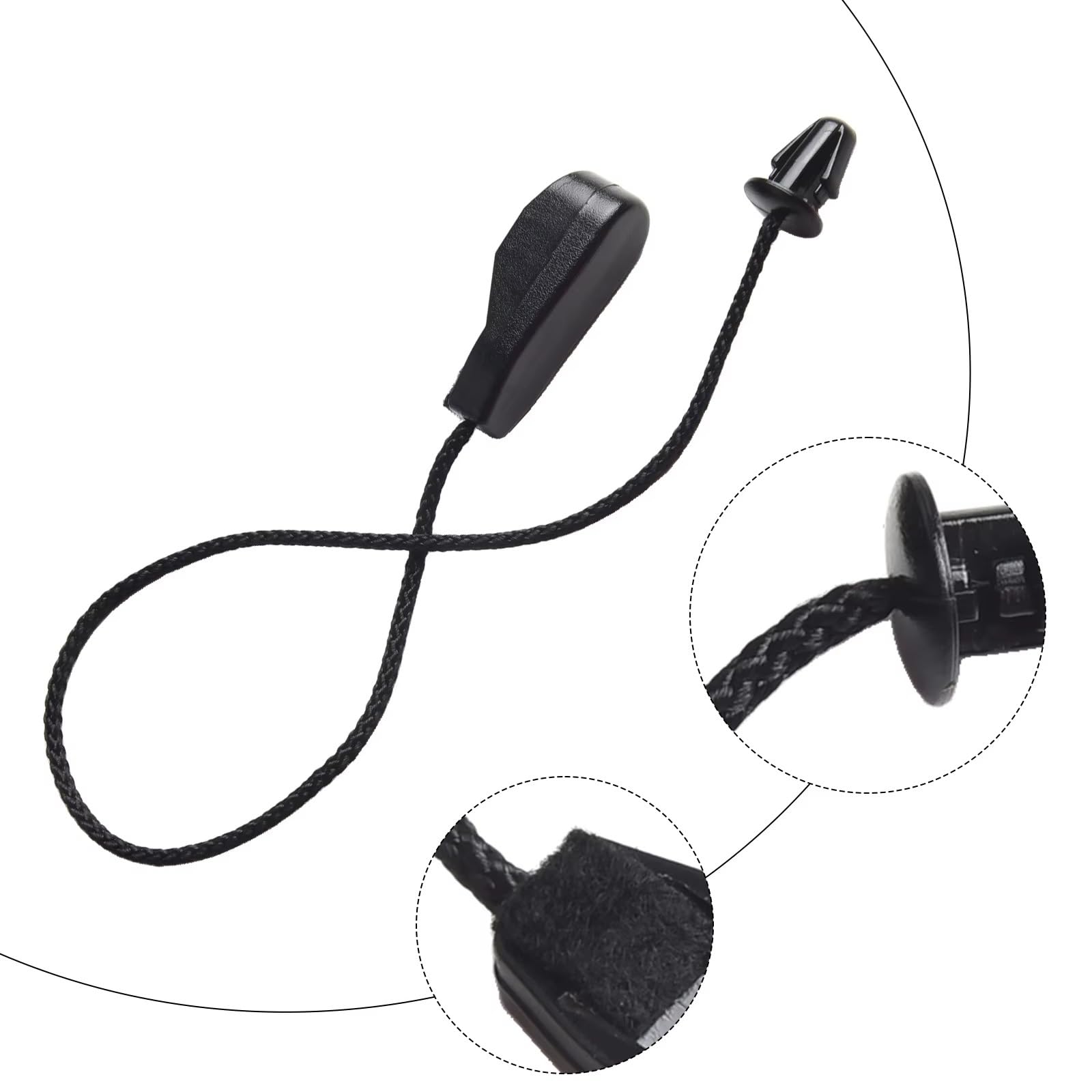 Para Mazda 3 2013-2019 Paquete Trasero Cuerda Para Estante Tronco Partición Cable Colgante Cuerda BHN968315A
