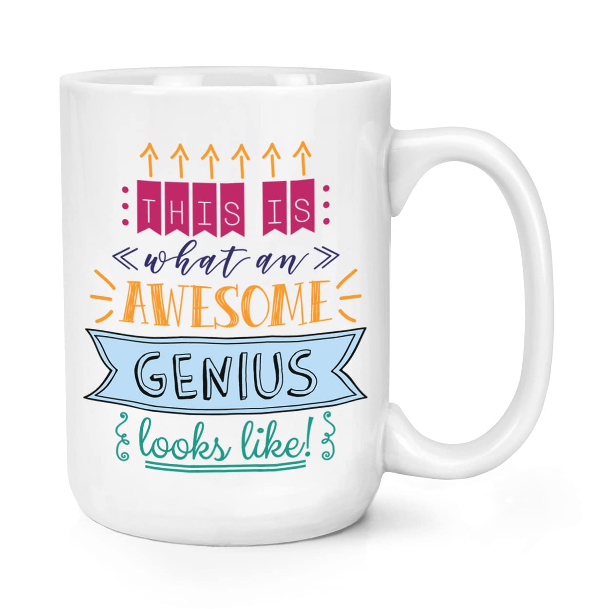 This is What an Awesome Genius Looks Like 15oz Large Mug Cup