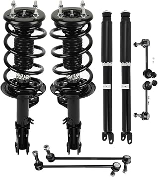 Struts Shock Suspension kit for Ford Explorer 2013 2014 2015 2016 2017 2018 for Ford Explorer Front and Rear Shock Absorber kit, 8pcs