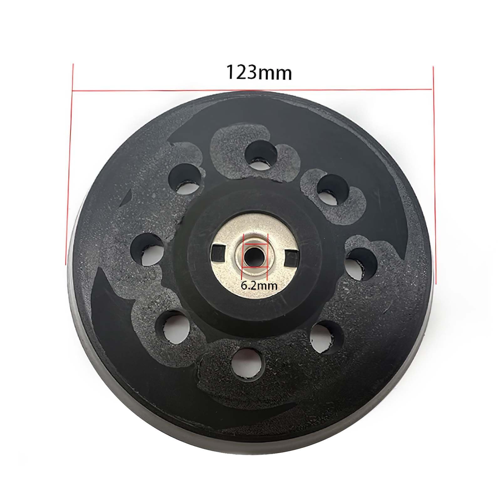 1 x Perforated Orbital Sander Pads Sanding Plate 125 mm for Metabo SXE 325 Intec and 425 Turbotec 631220000 - Image 2