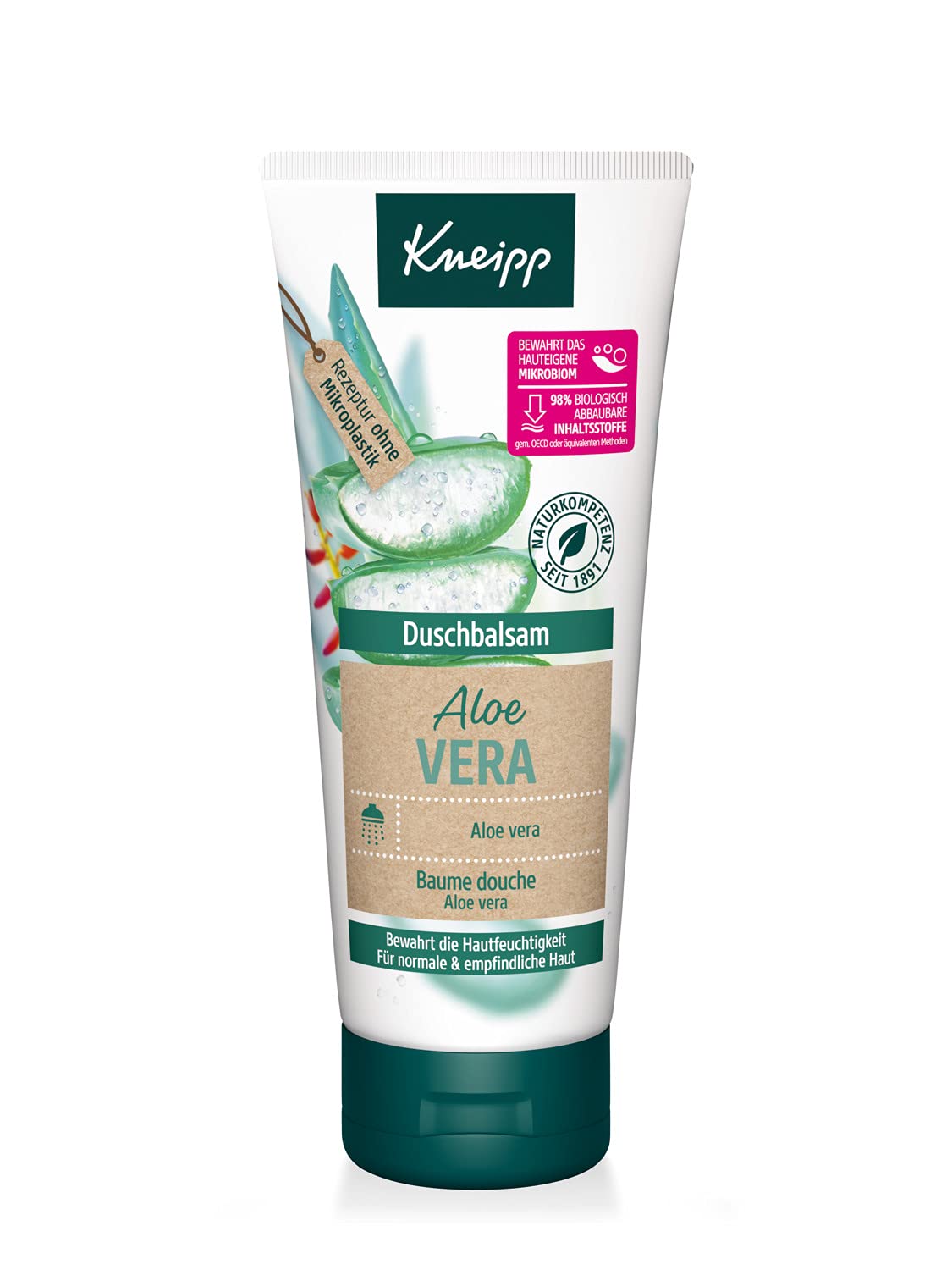 Kneipp Duschbalsam Aloe Vera, bewahrt die Hautfeuchtigkeit, fr normale &  empfindliche Haut 200 ml, 1 Stck : Amazon.de: Kosmetik