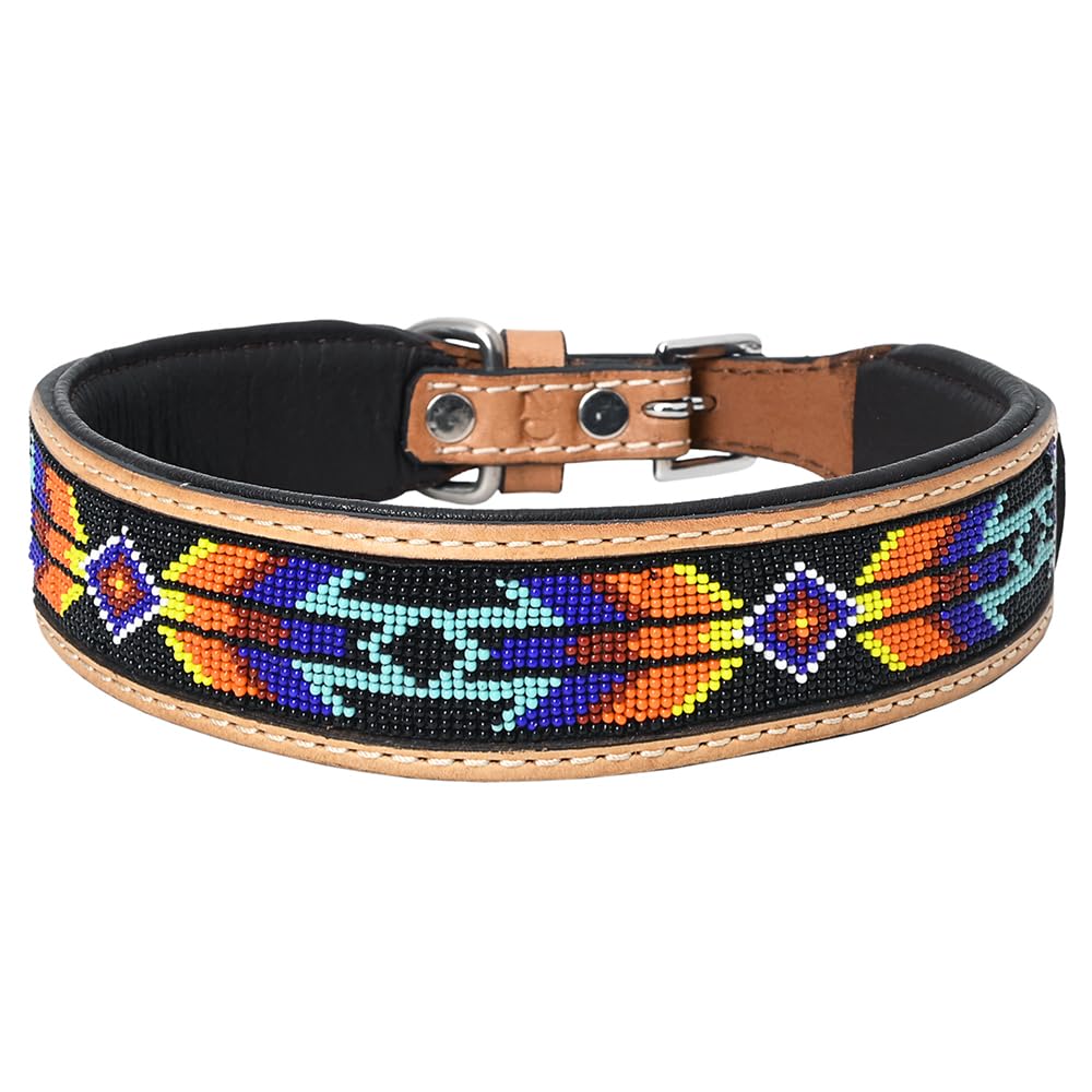 Western Style Heavy Duty Beaded American Leather