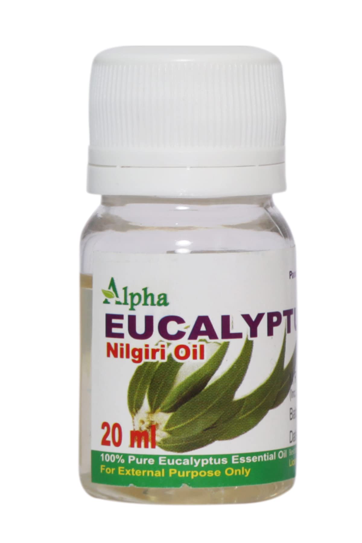 Alpha Eucalyptus Oil for Cough Relief, Disinfection and Skin Healing 20 Ml (Pack of 1-image-33