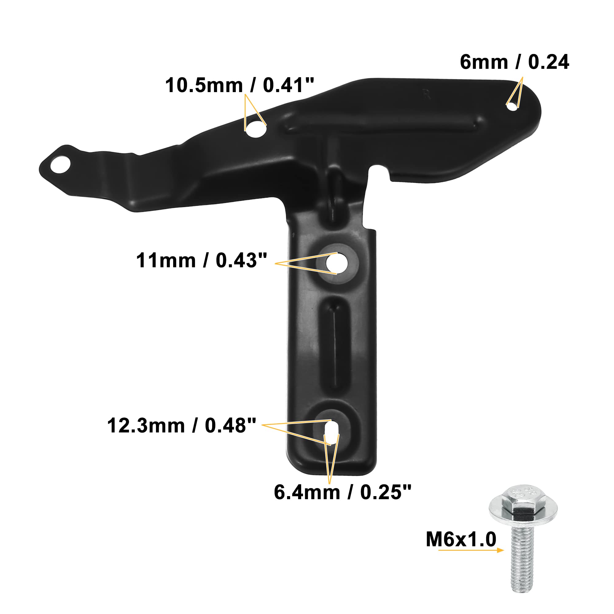 Mopar Dodge Ram Trailer Tow Mirror Reinforcement Brackets - OEM Fit For 1500-5500 Models