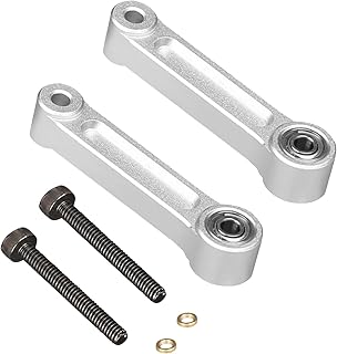 OMPHOBBY M4 RC Helicopter Parts M4 Helicopter Swashplate Driver Arm Set-Silver Rc Heli Accessories for OMP M4 RC Helicopters OSHM4012S