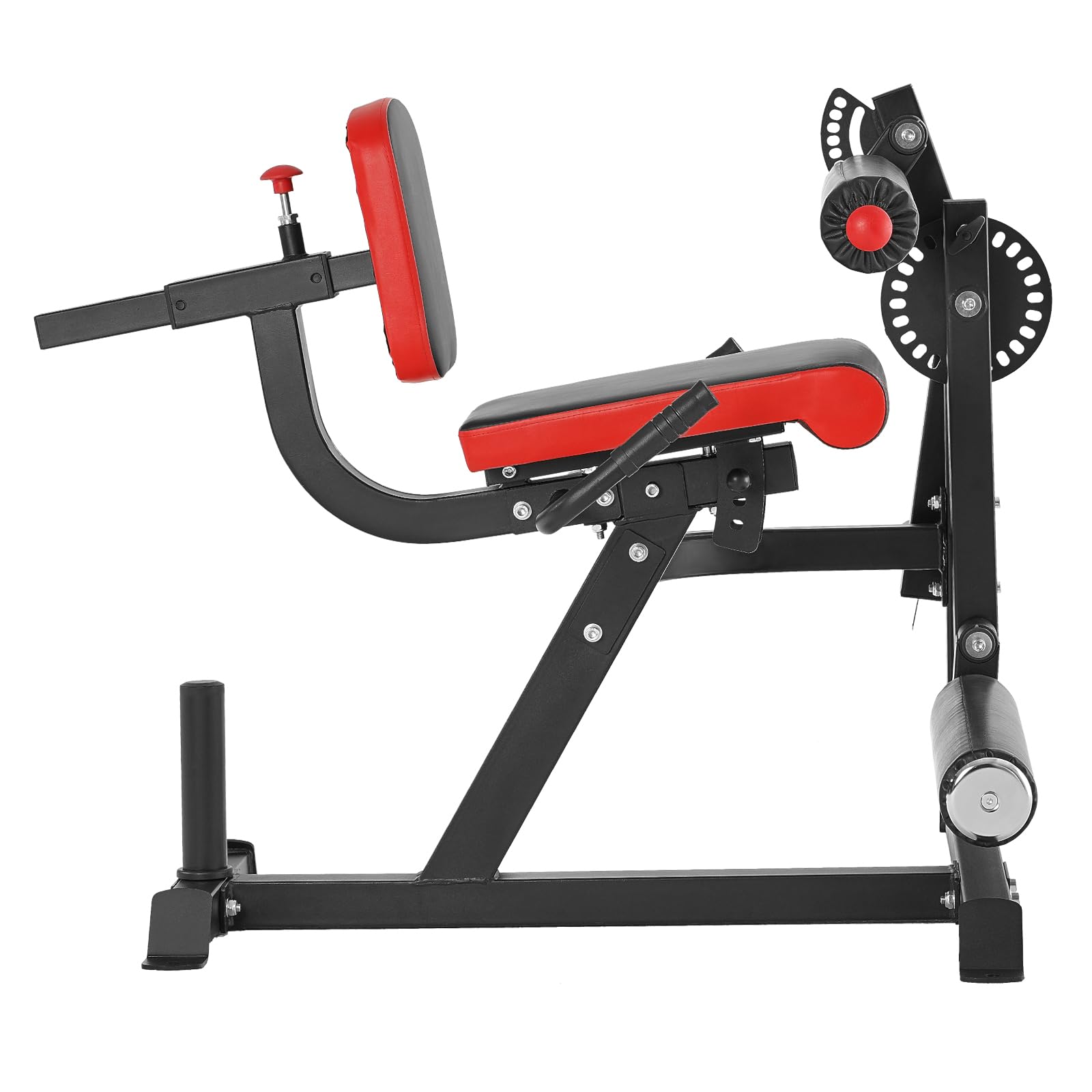 VEVOR Máquina de Extensión y Curl de Piernas, Capacidad 317 kg, Especial para la Parte Inferior del Cuerpo, para Muslos, Equipo de Pesas para Entrenamiento en Gimnasio Casa, 1110 x 910 x 905 mm