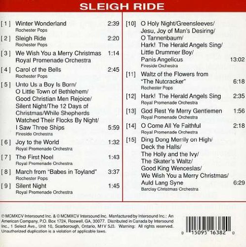 Sleigh Ride [Audio CD]