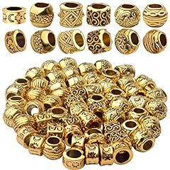Large Hole Gold Spacer Beads1