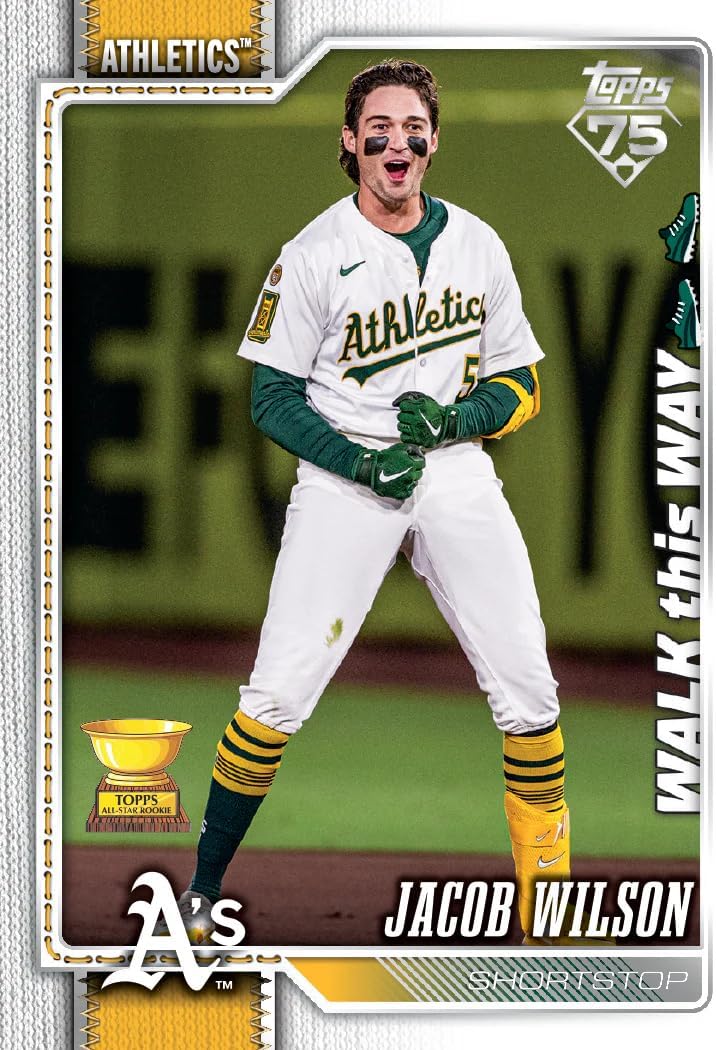 2026 Topps MLB Series 1 Baseball Trading Card Celebration Box – Exclusive Confetti & Holo Foil Parallels – Chance for Dynasty Mascot Autograph Relic Cards