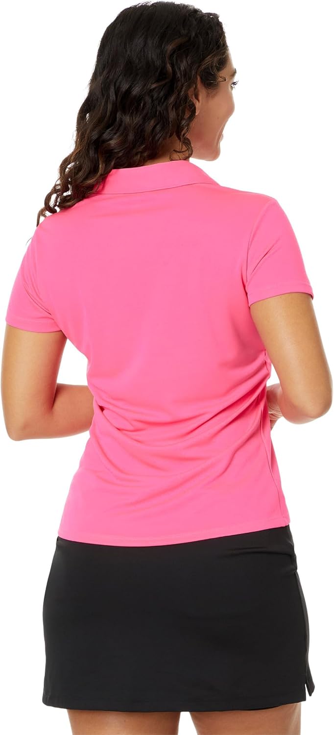 adidas Golf Performance Solid Short Sleeve Golf Polo Shirt - Image 2