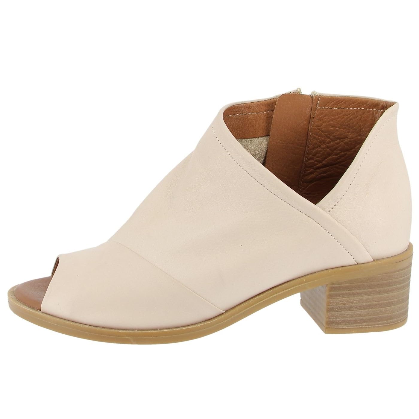 Andrea Conti Women's Sandals with Heel, cream, 8.5 UK