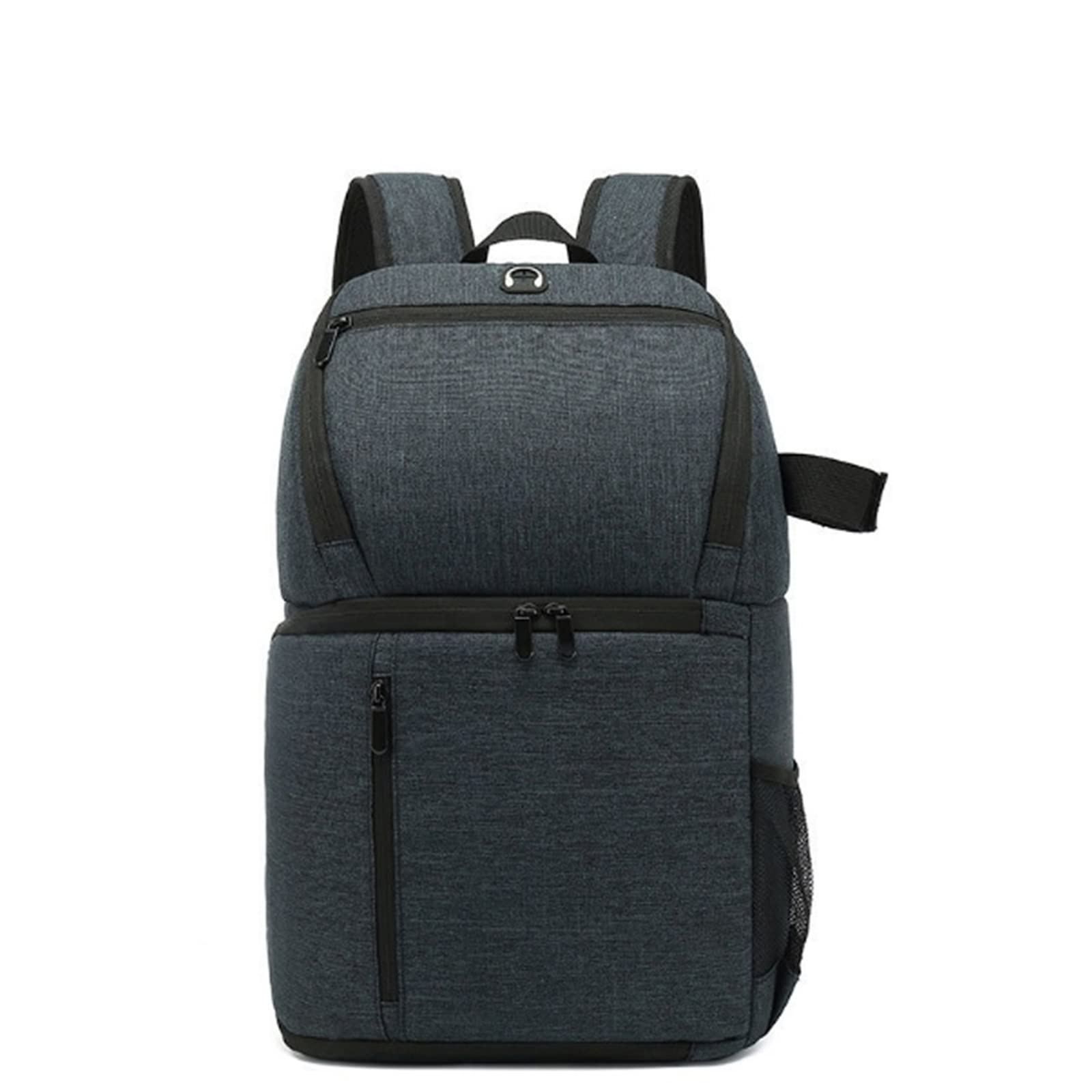 Borsa per fotocamera impermeabile SLR Borsa per fotocamera Zaino per fotocamera con foro per cuffie di ricarica Borsa per fotocamera esterna Borsa per obiettivo video treppiede, Colore unico