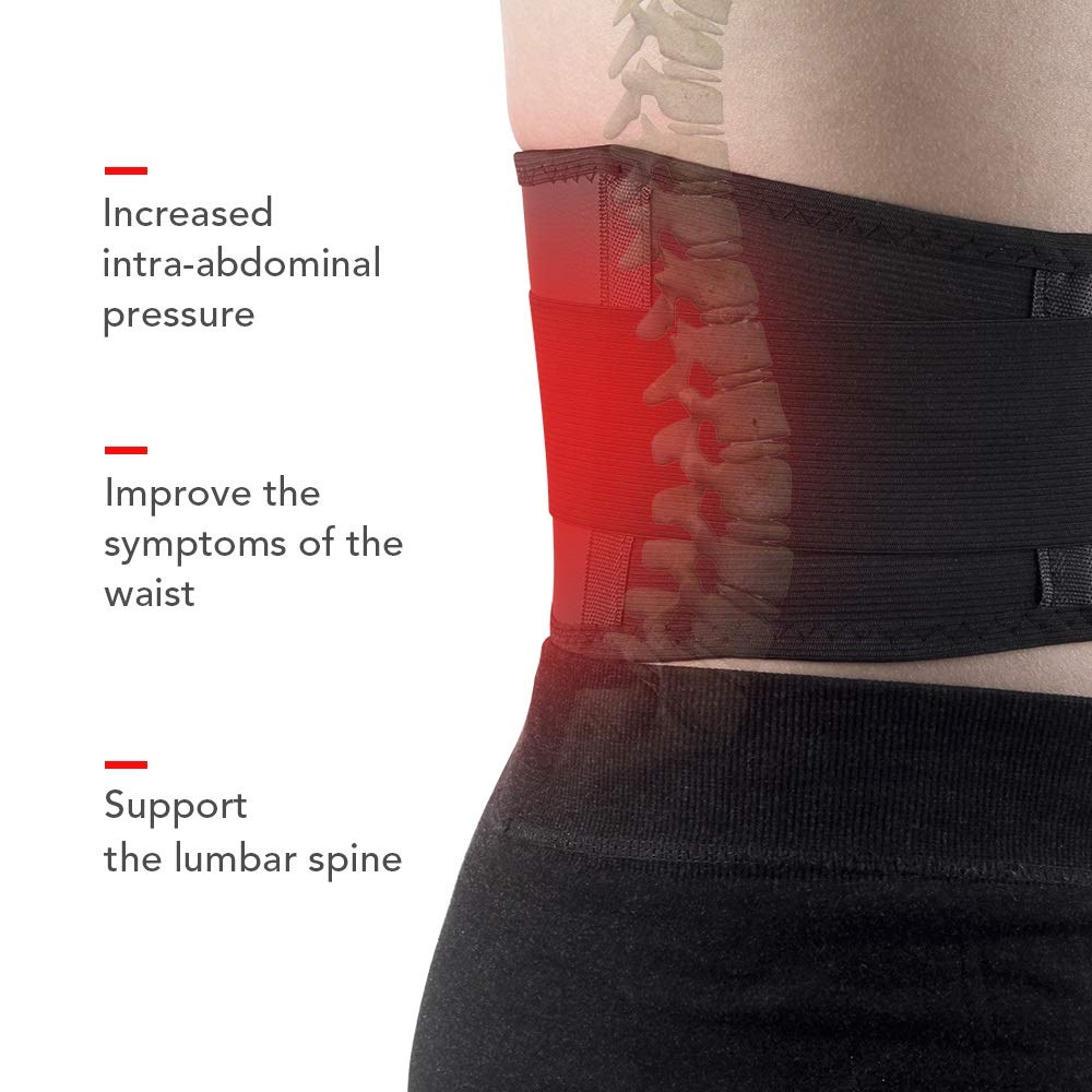 Tutore Lombare Supporto Lombare Regolabile Autoriscaldamento Terapia Magnetica Cintura di Supporto Lombare for la Schiena Massaggiatore Super Febbre Supporto Uomo Donna,Supporto Lombare(M)