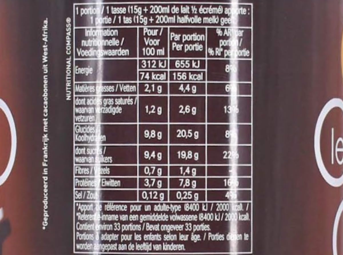 Chocolat en Poudre NESTLE 500g/Boite - Offres de 1, 2, 3 et 4 Boites - Livraison Gratuite France (2 boites)