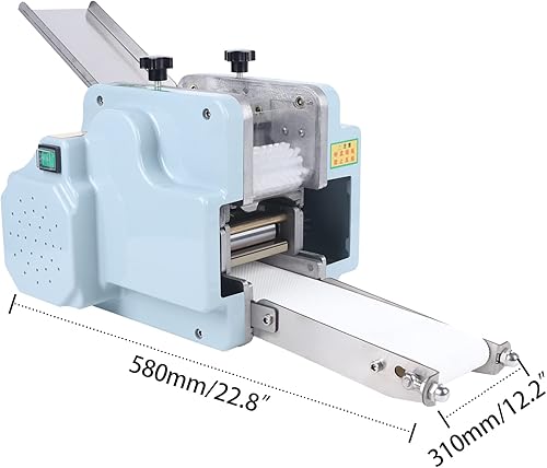 Miniatura 3 de Máquina comercial de dumpling para la piel 110 V máquina eléctrica de dumpling herramienta de procesamiento de masa Wonton para restaurante cocina