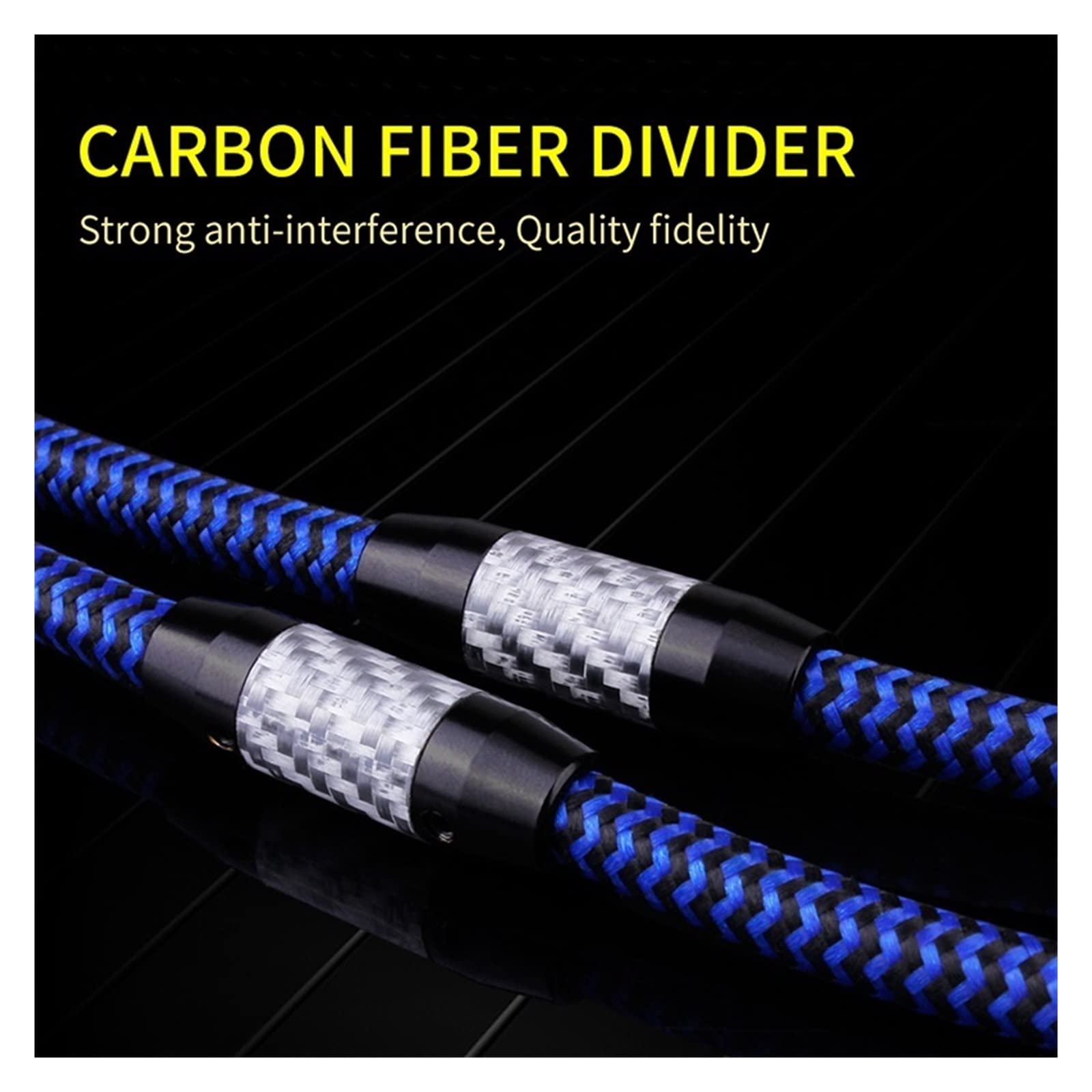 Câble audio 6,5 mm vers double 6,35 mm Big Two Cores vers double câble d'amplificateur de puissance de mixage Lotus 2 vers 2(0.75 Meters)