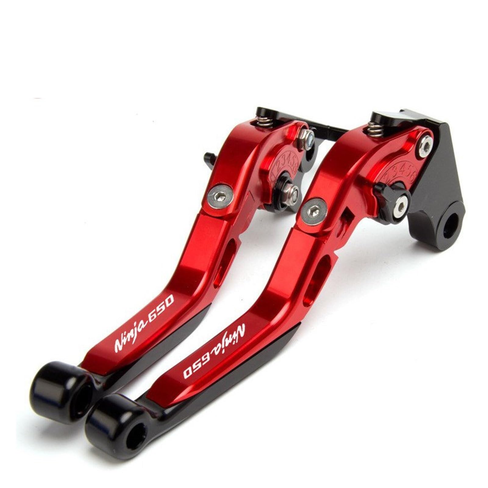Asddllnn 12 For Kawasaki Ninja650/Ninja650r 2017-2019 Motorcycle Extendable Adjustable Clutch Brake Levers Handle Hand Grips
