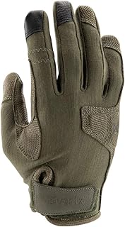 Vertx Mens Gloves, Breathable, Touch Screen Compatible Leather Palm, Removable Index Finger