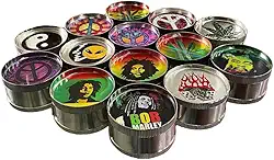 Dichavador Moedor Manual de Ervas e Sementes De Ferro Grande