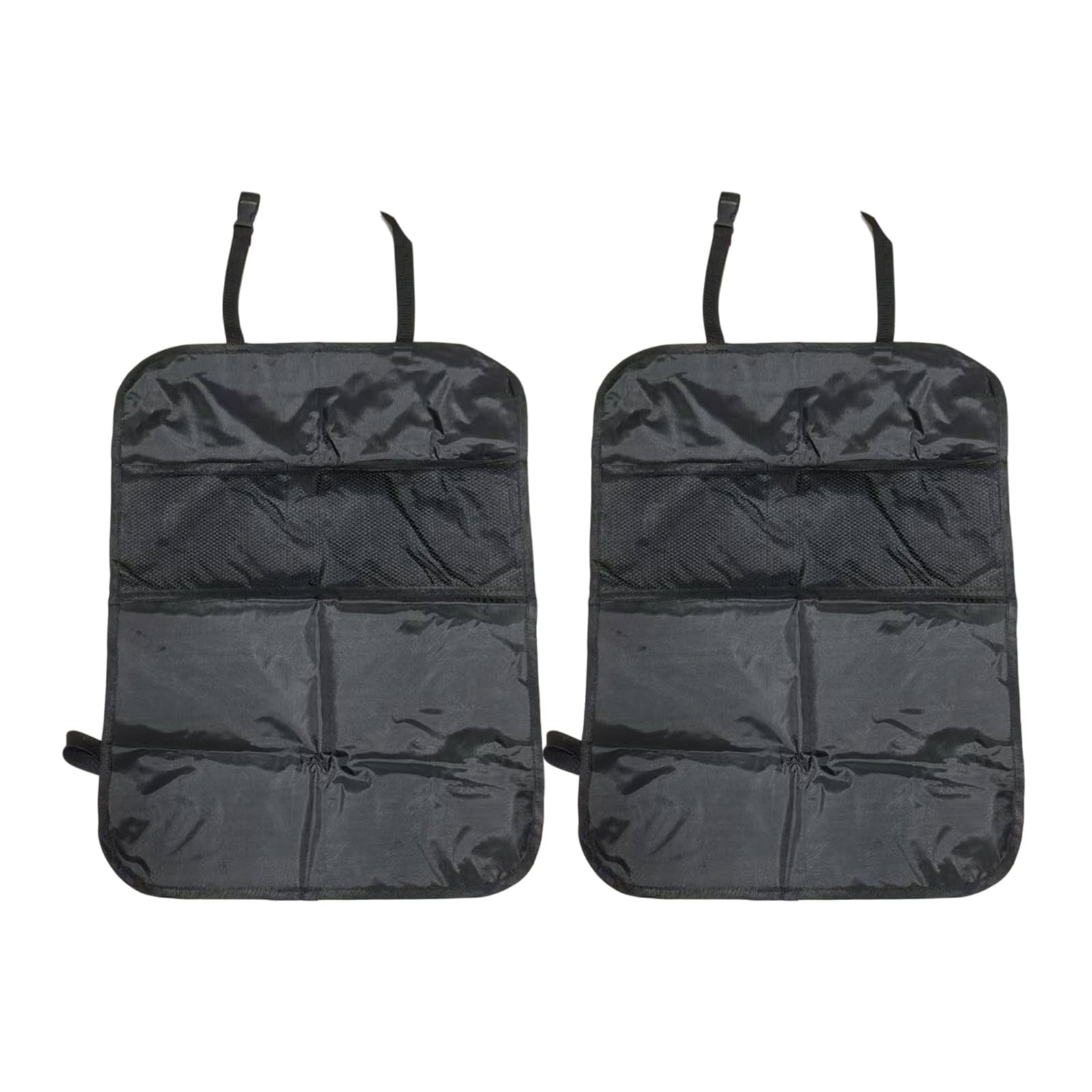 FROMCEO Automotive Backseat Organizers Storage Solution with Waterproof Coating and Reinforced Bottom for Child Foot Protected Car Trunk Storage Protector