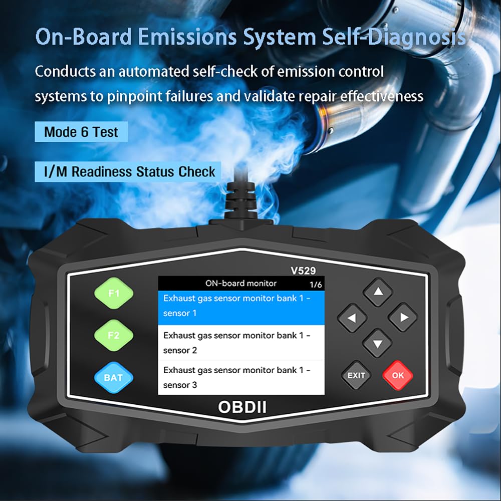 BLAFT OBD2 Auto Diagnostica per Smart Fortwo Forfour 453 451 452 450 454, Scanner per Auto Lettore Codici Errori Motore Auto Scansione dei Guasti del Veicolo