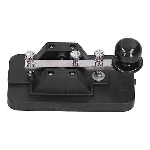 Miniatura 6 de Tecla de telégrafo y sonda, teclados Morse, sintetizador y estación de trabajo teclados código morse clave telégrafo Tapper manual CW práctica