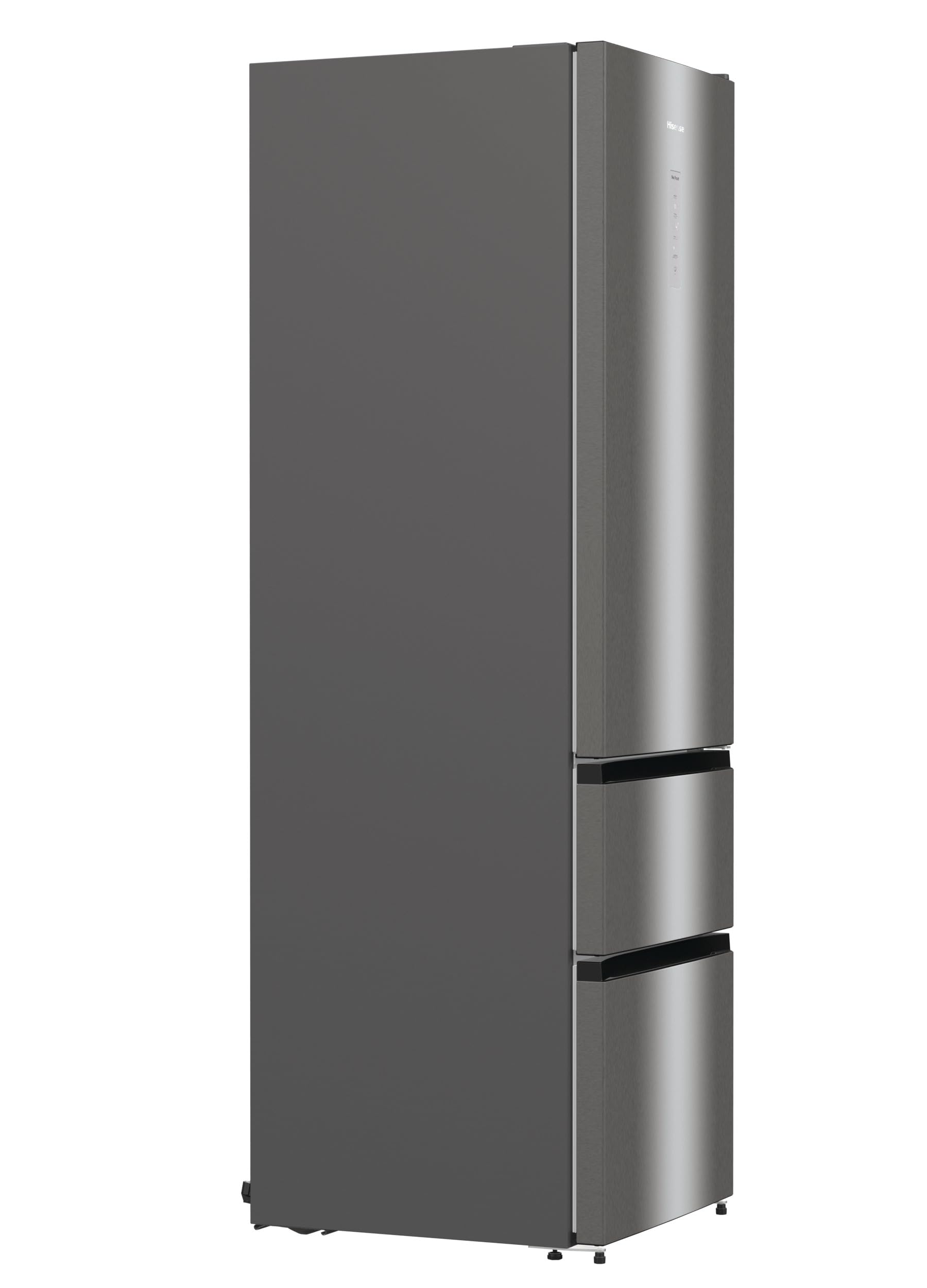 Hisense RM469N4ACD Kühl-Gefrierkombination, Freistehend, EEK D, 36dB, Total NoFrost, 368 Liter, Smart Fresh, CrispZone Smart Humidity, Convert ZeroZone, HxBxT: 200x60x66, 3 cm