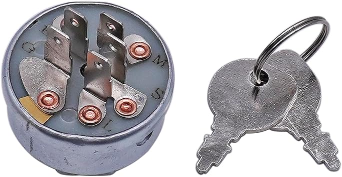 Starter Switch 23-0660 with 2 Keys Compatible with Toro Lawn Mower,Replaces John Deere AM102551,MTD 725-0267 925-0267,Husqvarna 532365402 506917101