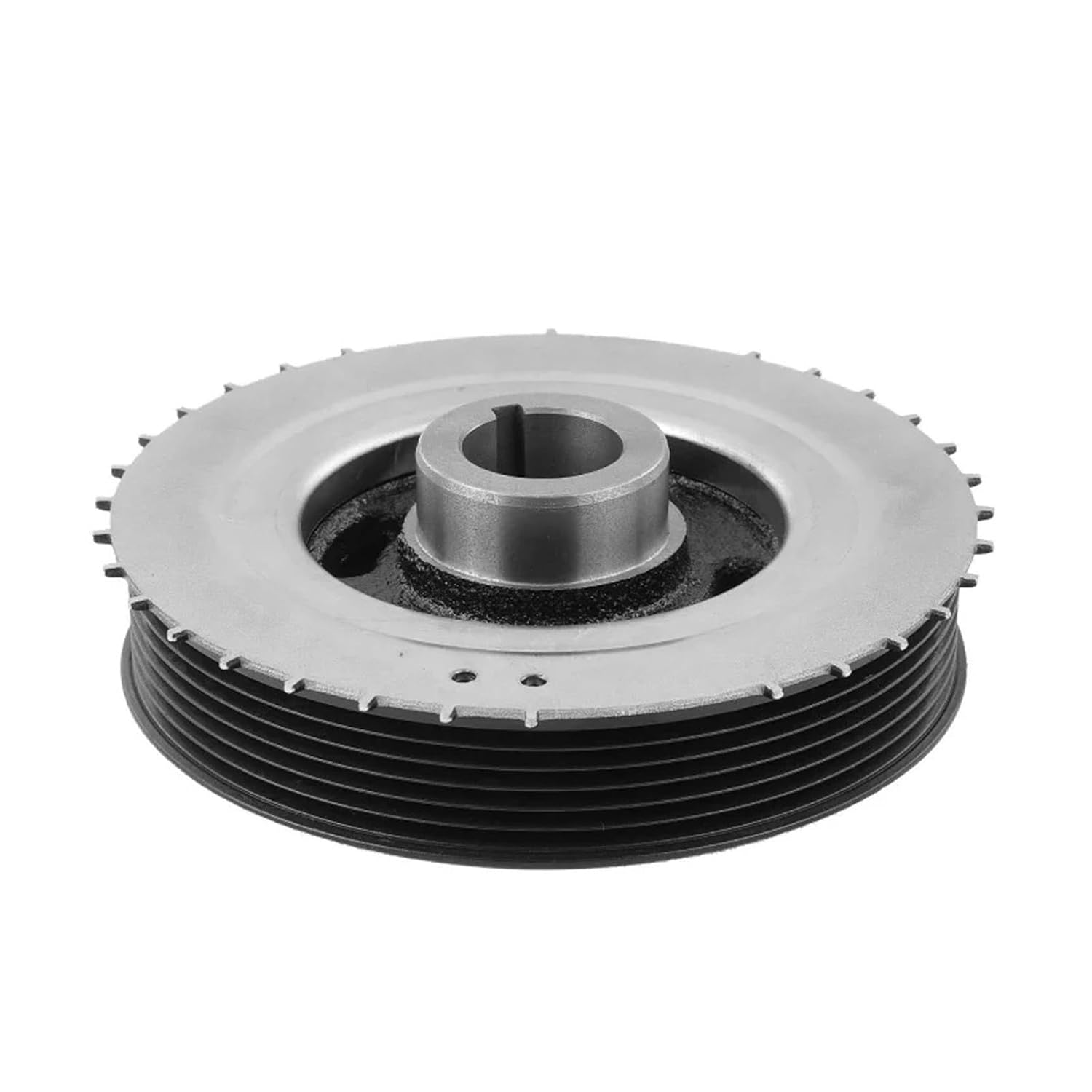 Car Engine Crankshaft Pulley Compatible with Mazda 2 2011-2014 L4 1.5L Fiesta 2009-2012 ZJ3811400